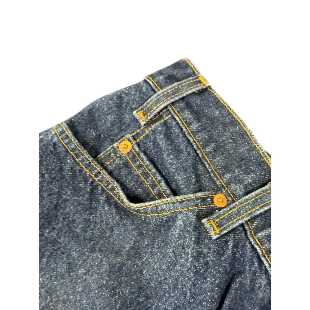 Vintage 1994 Levis 505 34X30 Med Wash Blue Denim Reg Straight Fit Jeans Classic